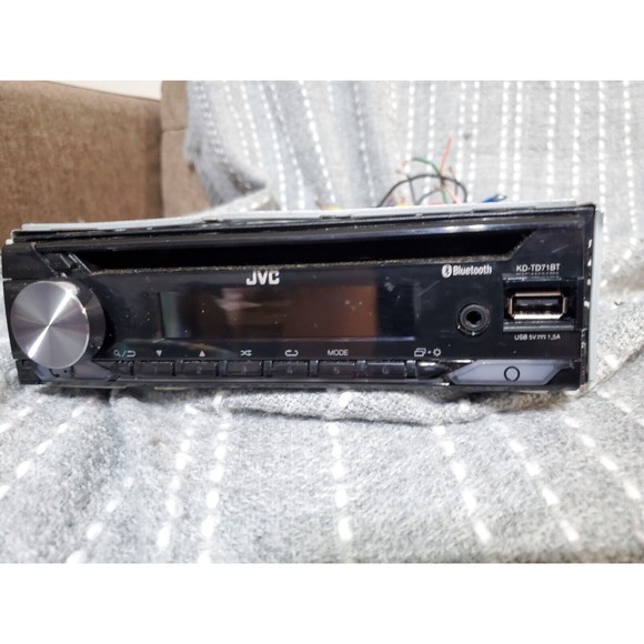 JVC Car Stereo  CD Player Bluetooth USB Aux Detachable Face - Picture 6 of 6